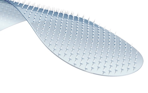 約1500本の超高密度マイクロニードル